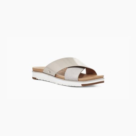 UGG Kari White Sandals for Women (DGTH16309)